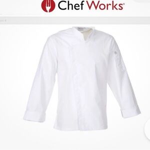 Men's White Shirt chef works all new